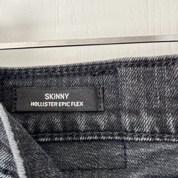 Hollister Epic Flex 28 x 30 Black Skinny Jeans - Picture 10 of 10